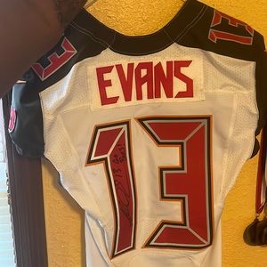 2018 mike evans signed game jersey
